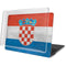 Croatia Flag Distressed MacBook Pro 13in (2020) Case plus Skin